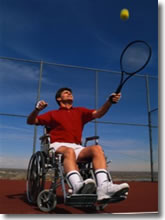 kit per sportivi disabili